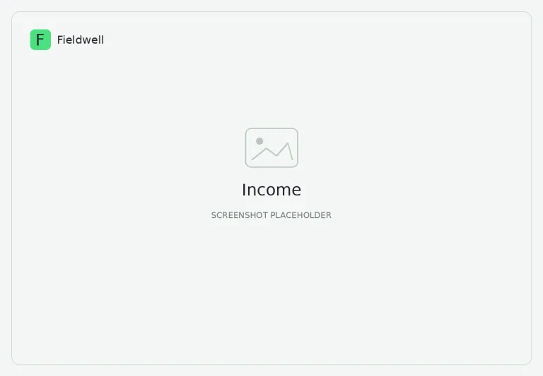 Income screenshot placeholder